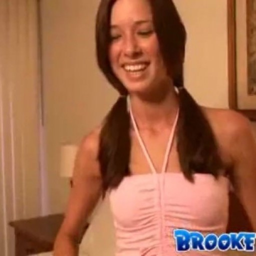 Brooke teases, hot pink lingerie show