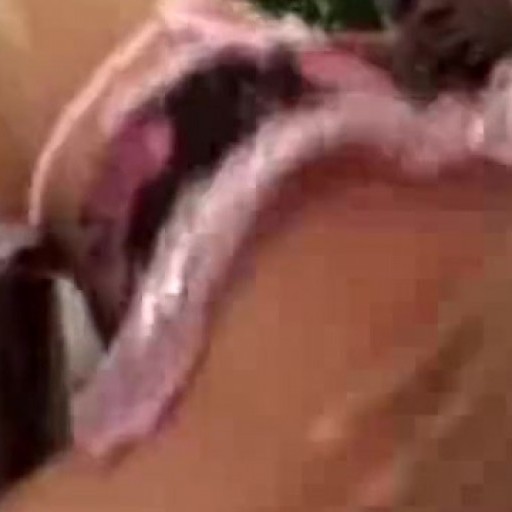 Hot white bitch Holly Wellin gets railed by two huge black cocks on sofa
