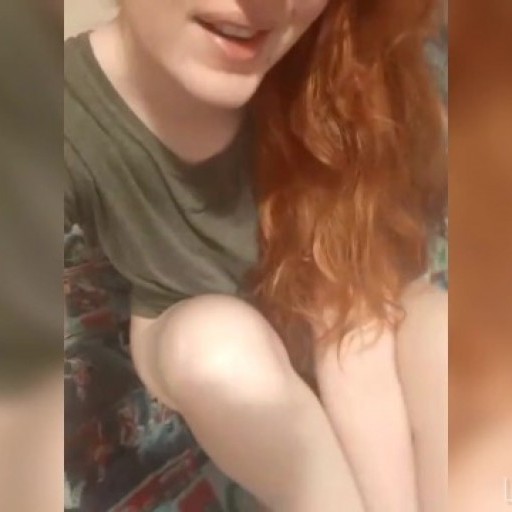 Petite redhead with puffy tits teases you! - AMAZING ACCENT!!