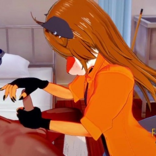 Furry Yaoi Hentai 3D - Horse Luis (Horse) & Naru (Fox) Sex in the nursing