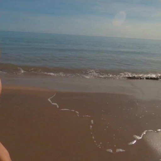 Nude walk on the beach - FuckForeverEver