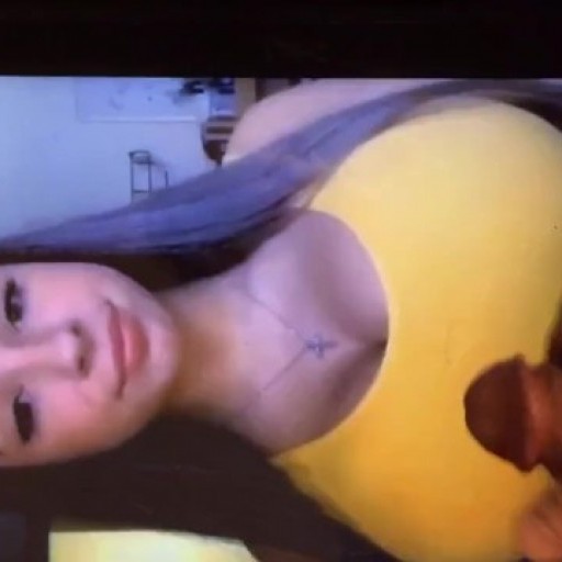 Cum Tribute for Gorgeous 18 Year old with Huge Tits - 07