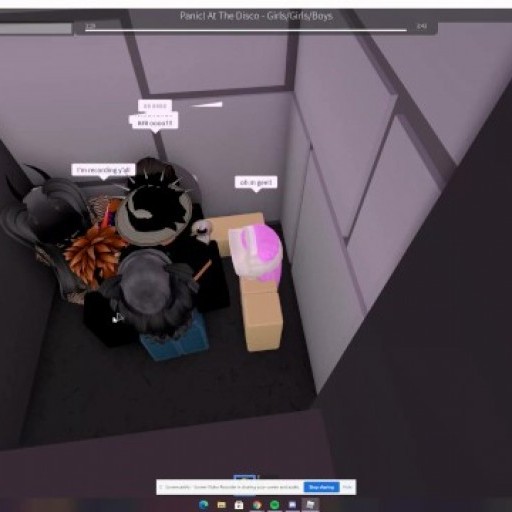 three sexy roblox ladies do it in the bathroom!!