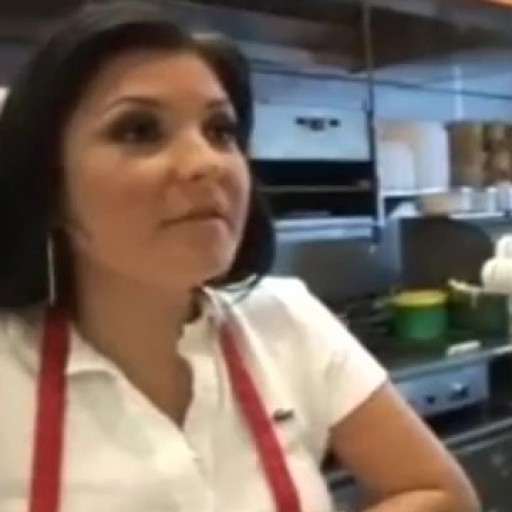 Hot Mexican fucks a big cock at work for cash