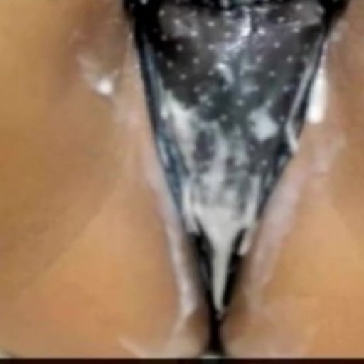Multiple squirting orgasms,, creamy pussy squirt through thong