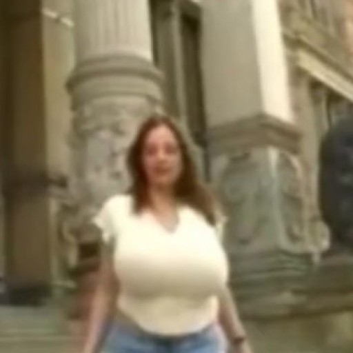 Huge Candid Big Tits on The Streets