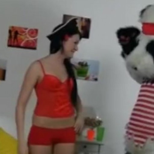 Crazy dildo sex in pirate costumes