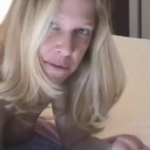 sexy blonde dildo fucks her ass