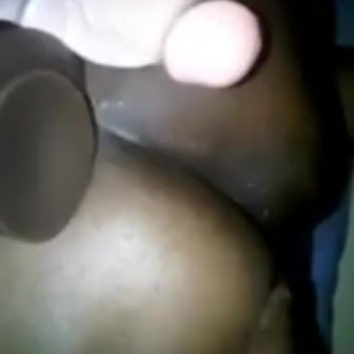 Black babe gets her ass filled with dildos
