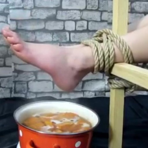 Hot foot torture