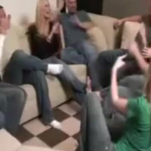 Party game leads to huge orgy