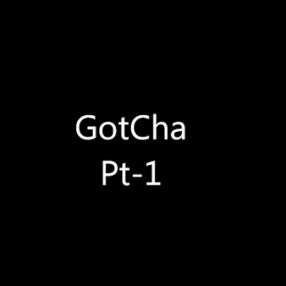 GotCha Pt-1