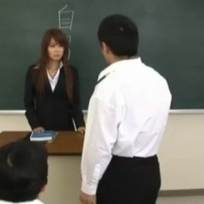 Megu Ayase Lovely Asian teacher gets part2