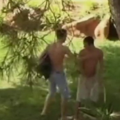 Pretty Smooth Boys Outdoor Picnic And Anal Penetration