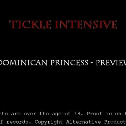 Dominicana princess tickled preview