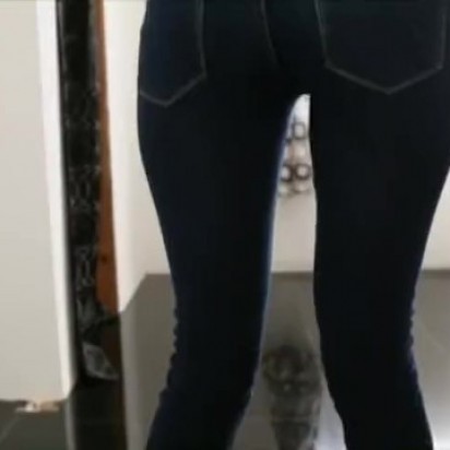 Redhead teen Zoey Nixon takes huge cock in jeans