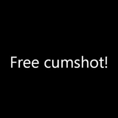 Free cumshot