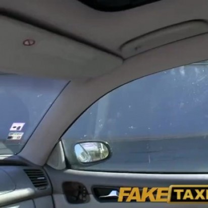 FakeTaxi Angel is pounded by my big cock on my taxi