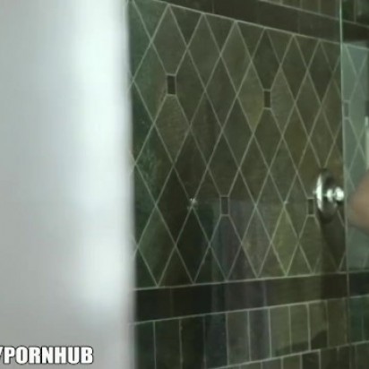 HOT blonde with a juicy ass steps out the shower for a rough fuck