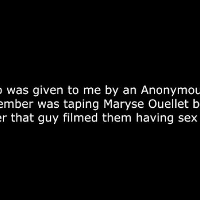 Anonymous Cam Episode 1 Maryse Ouelett Sex Tape