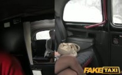 FakeTaxi - Blonde milf fucks taxi driver