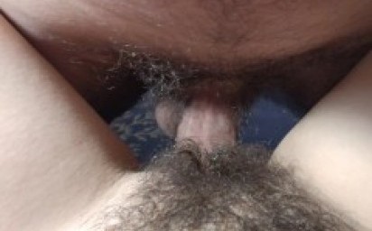 VERY FAST CUM ON HAIRY PUSSY