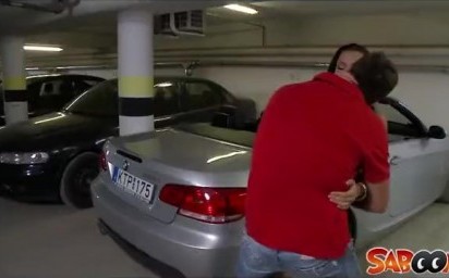 Liza Del Sierra gets fucked on a Car in an underground Garage