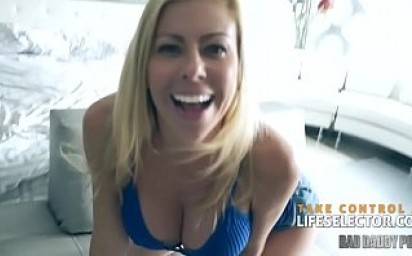 Alexis Fawks - Busty Blonde MILF Fucked Just Right