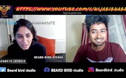 Sahara Knite promo podcast with Beard Bird studio on youtube https://www.youtube.com/c/HijabiBhabhi