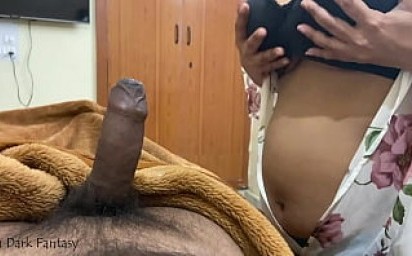 Indian Busty Desi Step Mom Sucked Her Son's Big Black Cock and Got Amazing Fuck - Hindi Clear Audio
