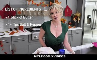 MYLF - Big Tits Blonde Milf (Dee Williams) Sucks And Fucks In The Kitchen