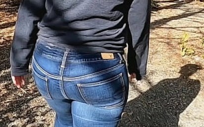 Mom Fat Ass Public Whale Tail