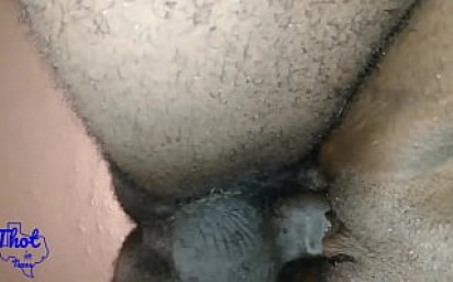BBC Dick Way Too Big Friend Had To Open Pussy Up For African American BBC Guys to Fit in Petite Tight Jamaican Ebony Pus