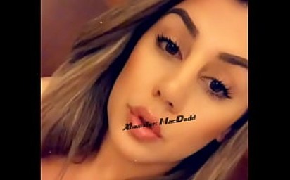 Arab slut showing her big tits