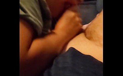 Latina Wife Sucking Neighbors Dick while Husband at Work