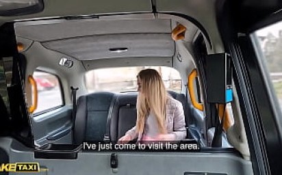 Fake Taxi Tattooed Blonde Brit with Small Tits Fucks Her Italian Cabbie