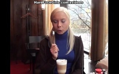 Hardcore sex with hot blonde